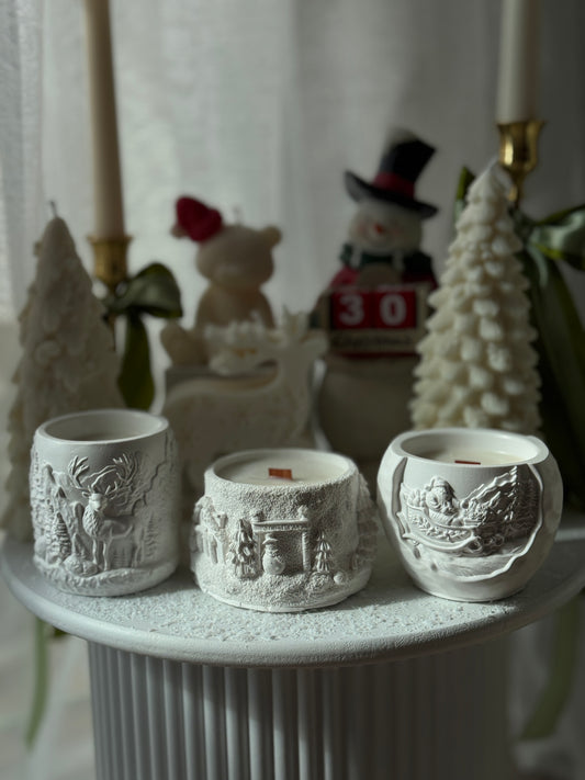 Winter Story Jar Candle Collection
