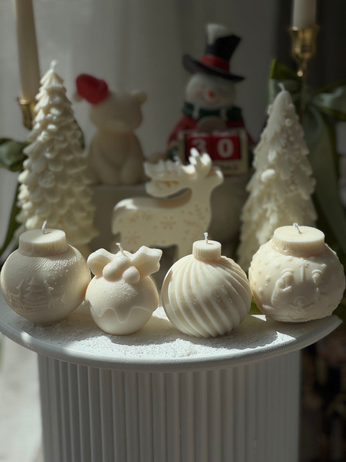 Christmas Ball Candle Collection