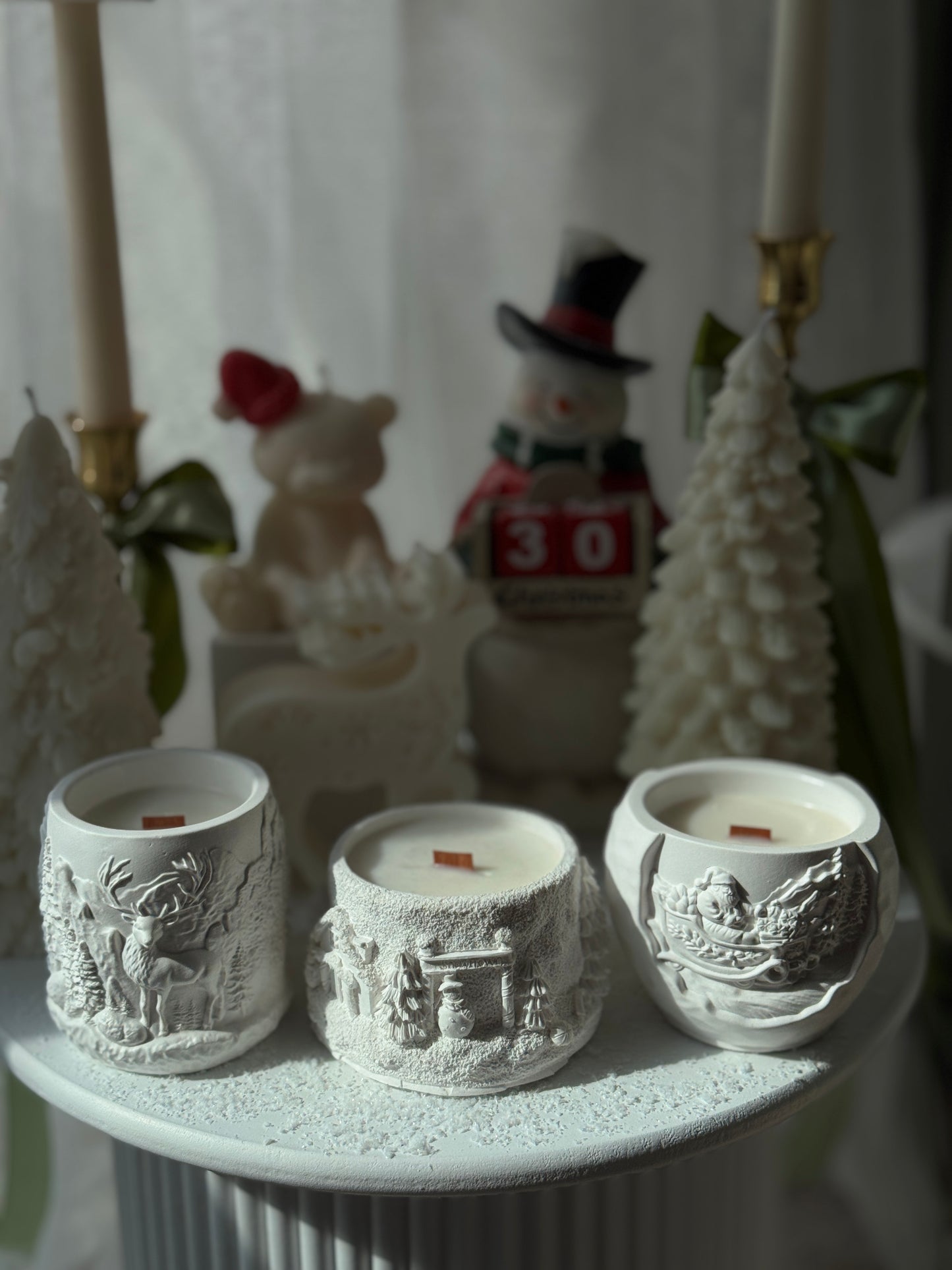 Winter Story Jar Candle Collection
