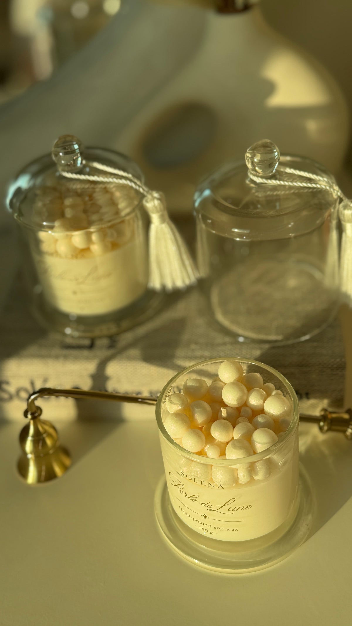 Perle de Lune — Hand-Poured Soy Candle | 150g