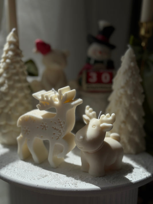 Reindeer Candles
