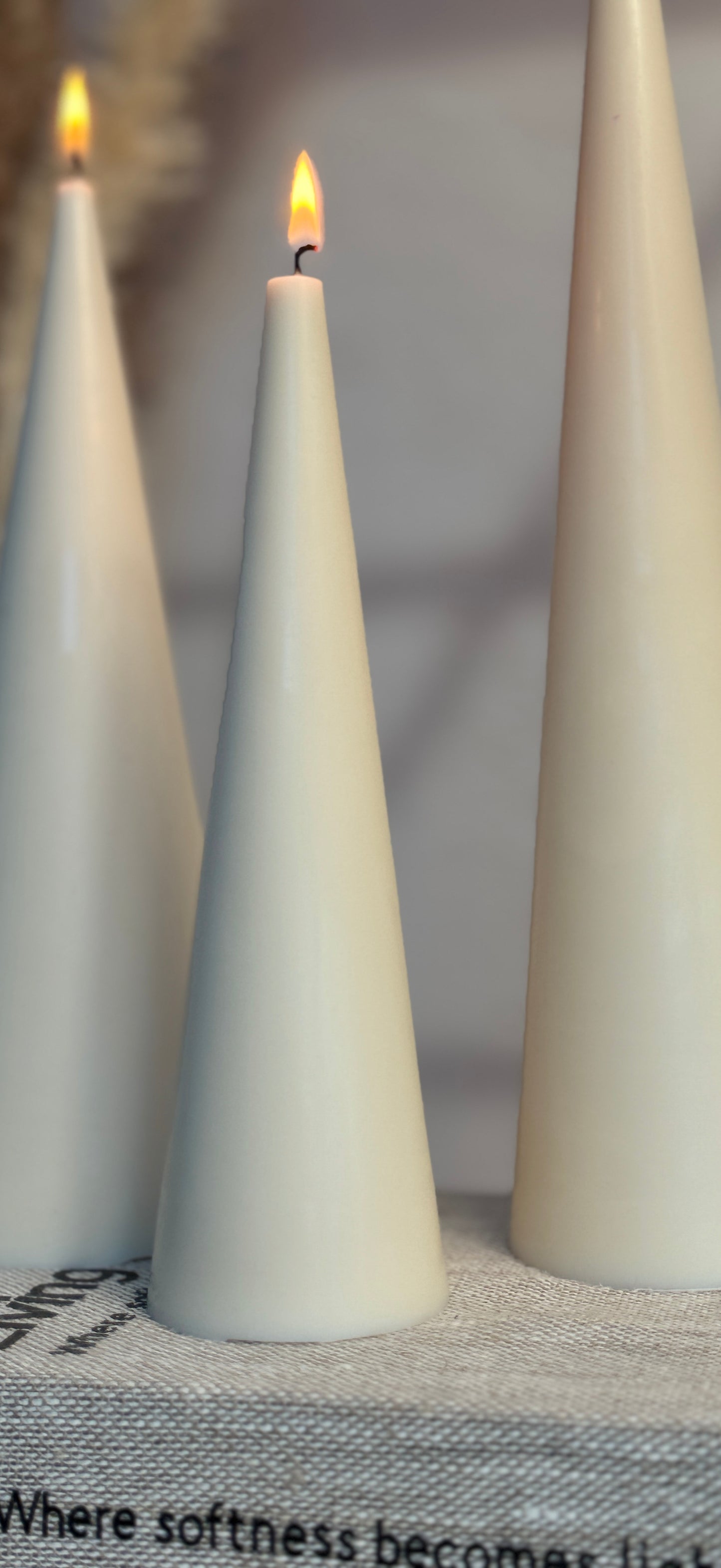 Linéa Cone Candles