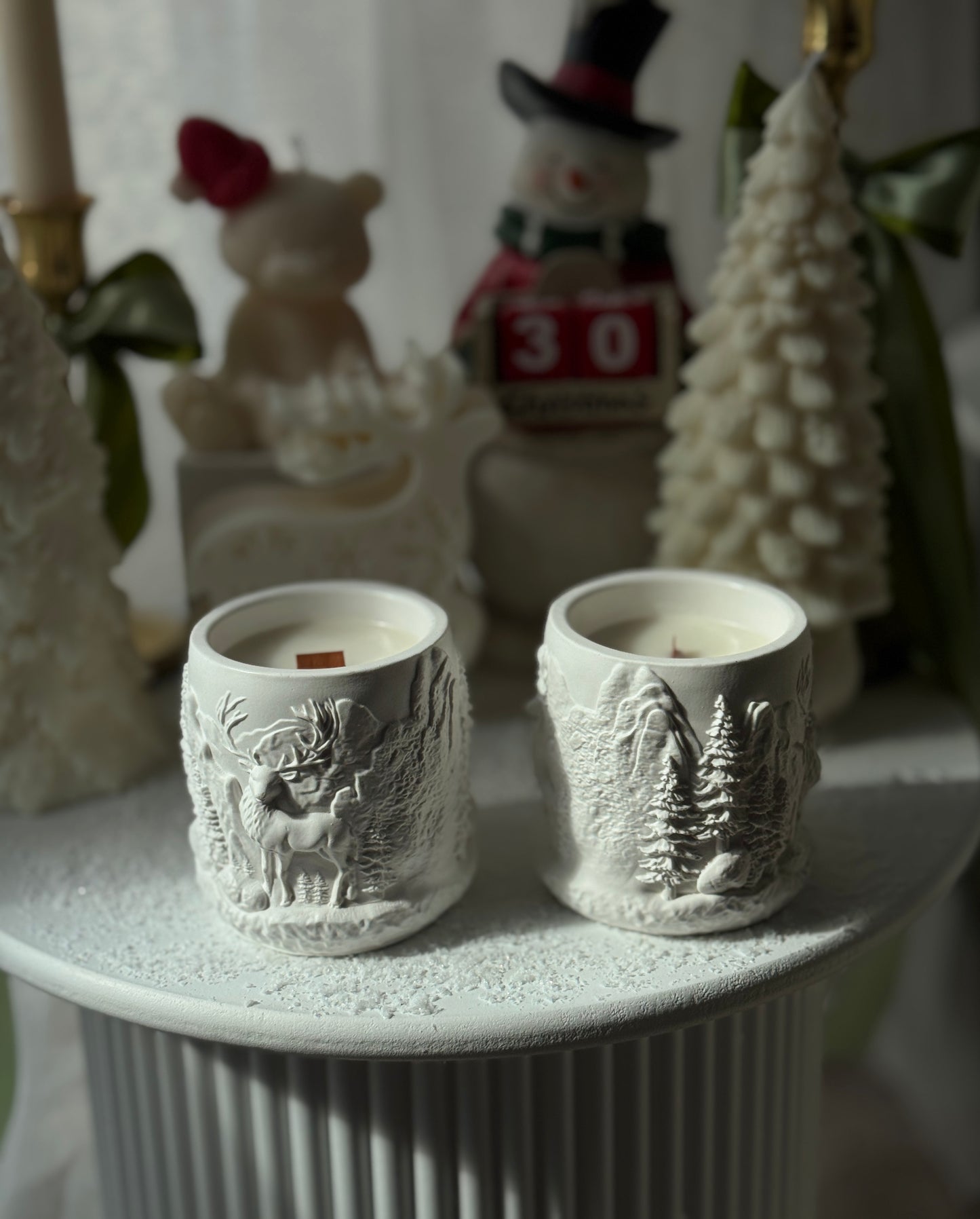 Winter Story Jar Candle Collection