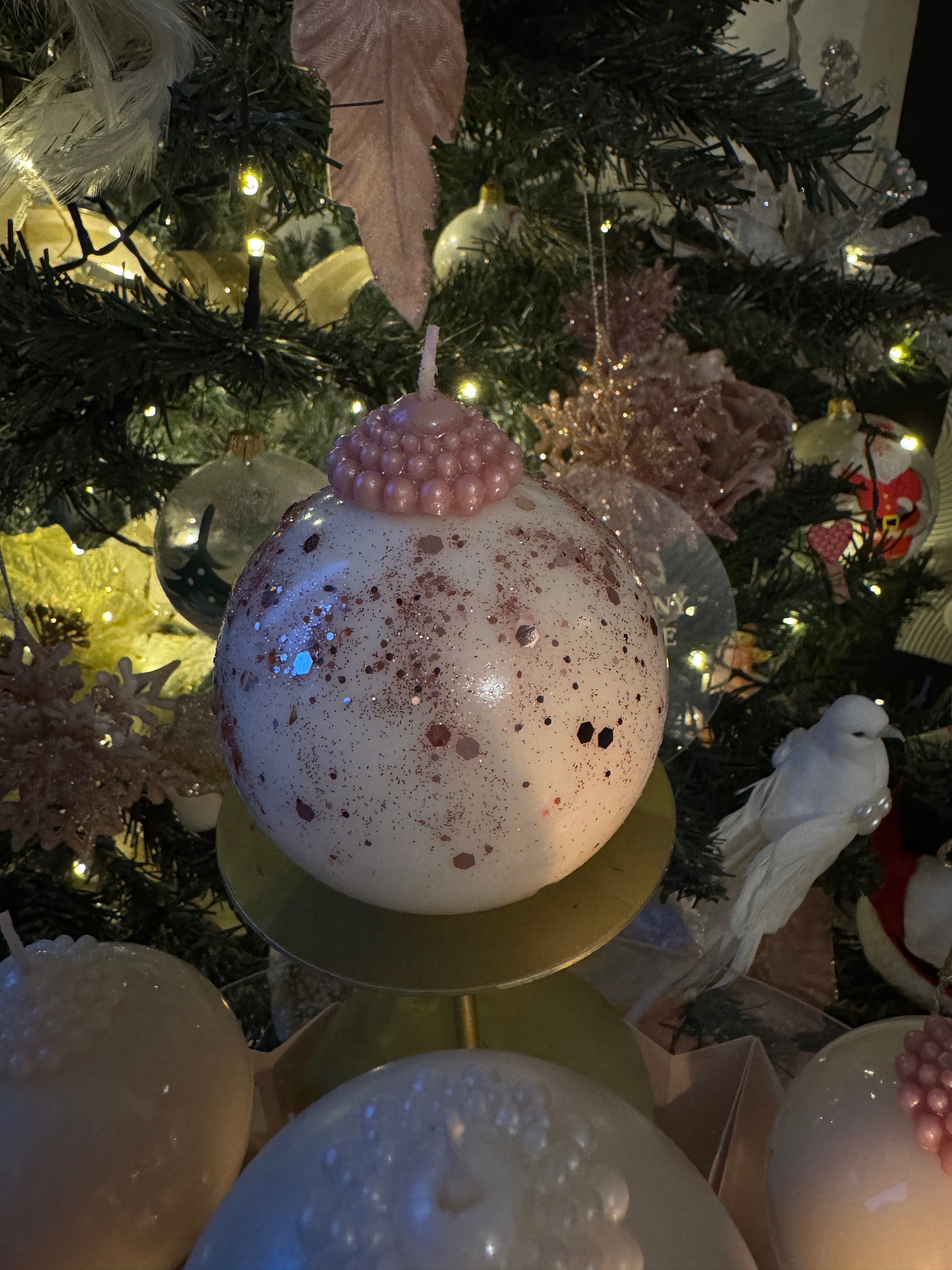 Christmas Globe Candles