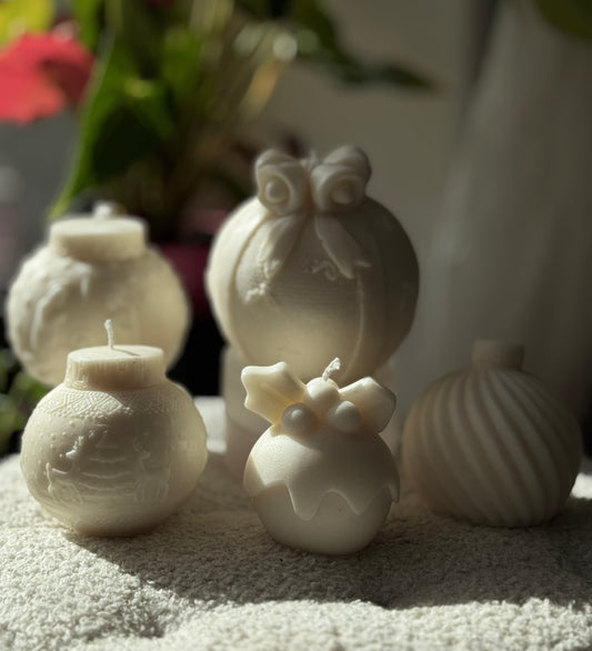 Christmas Ball Candle Collection