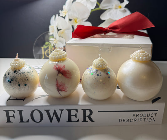Christmas Globe Candles