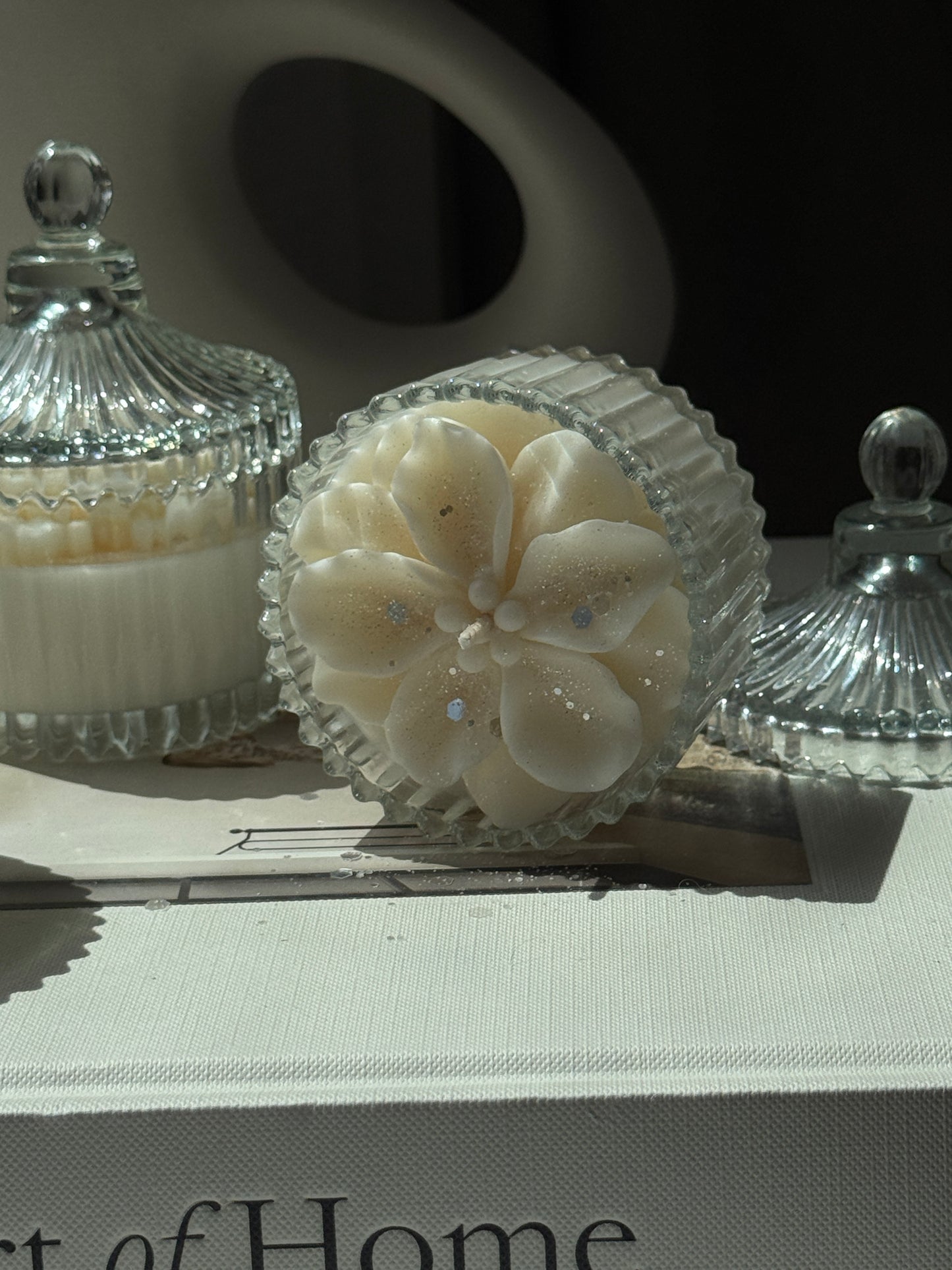 Fleur de Noël Candle