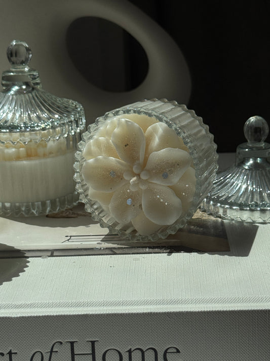 Fleur de Noël Candle