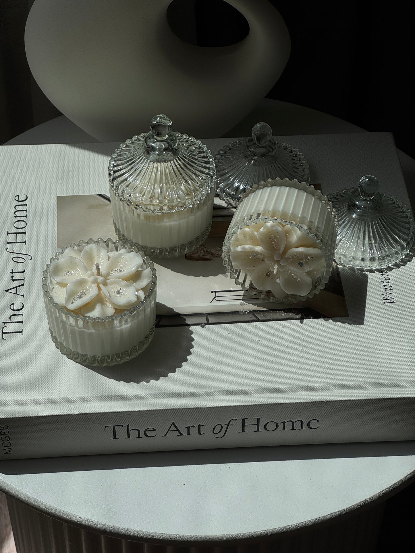 Fleur de Noël Candle
