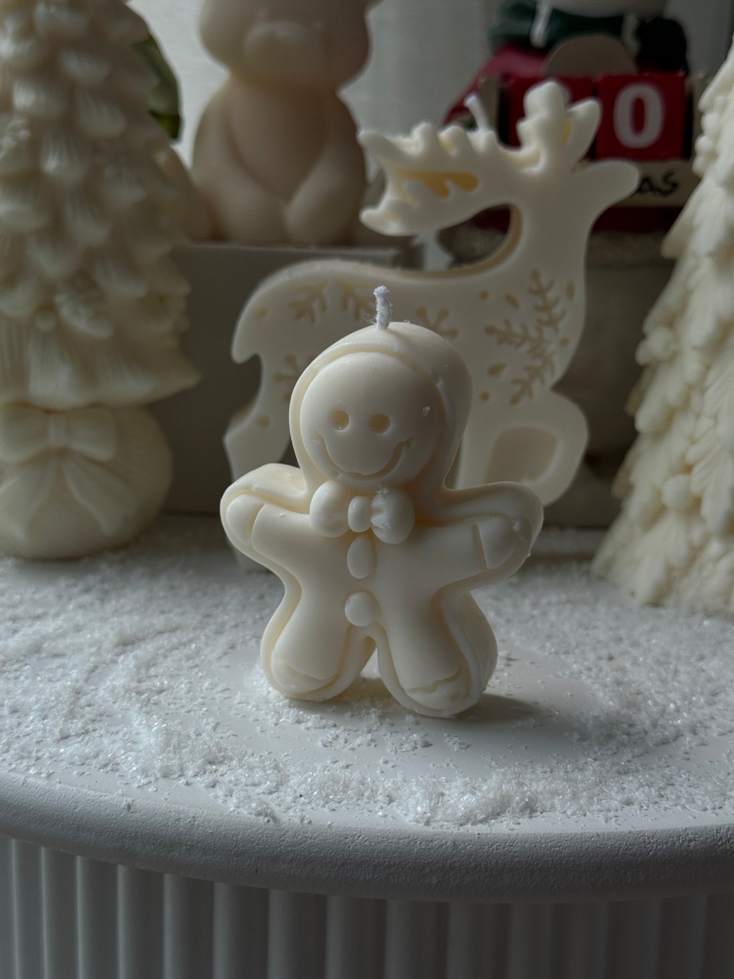 Gingerbread & Festive Bear Candle Collection