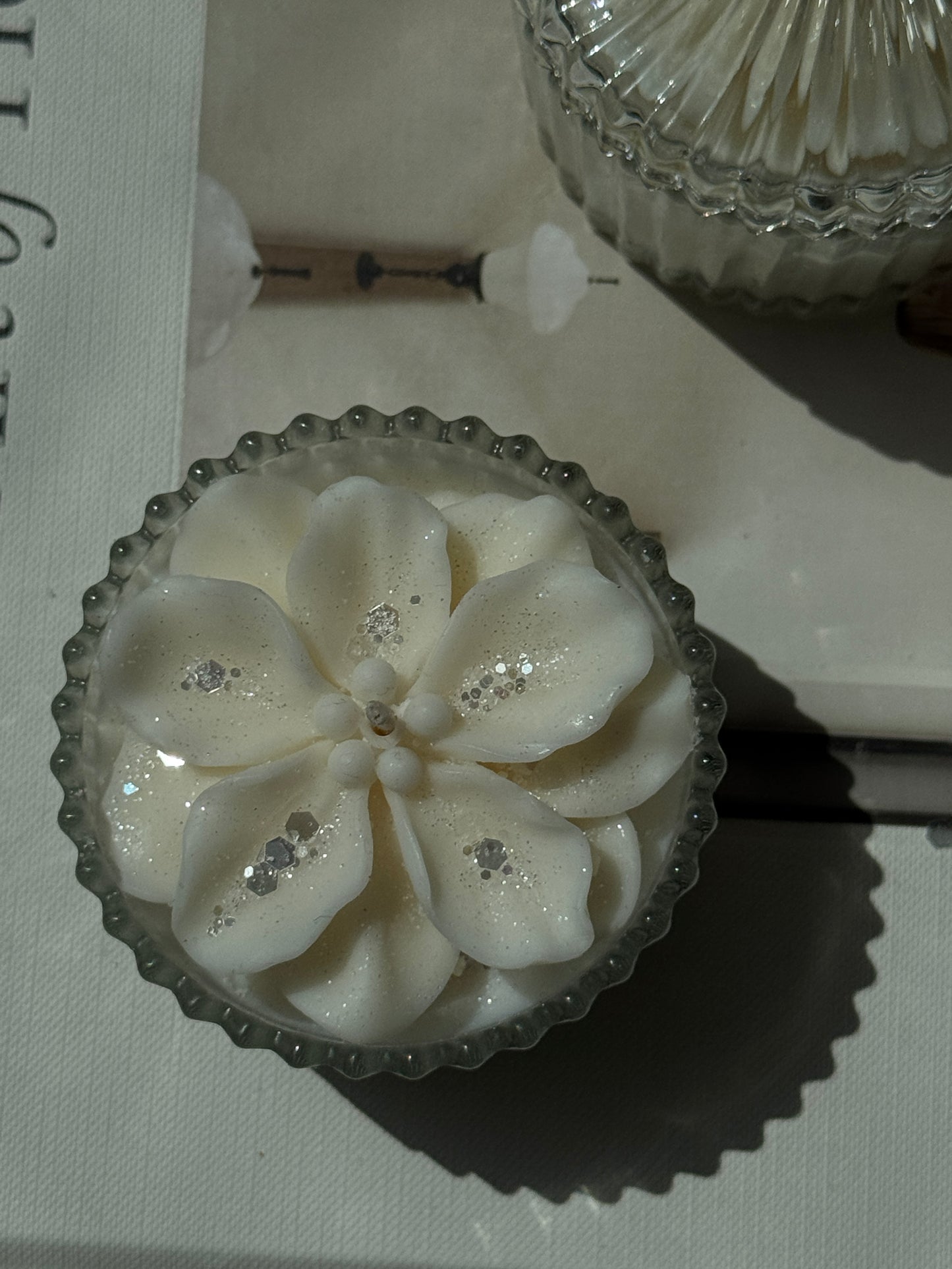 Fleur de Noël Candle