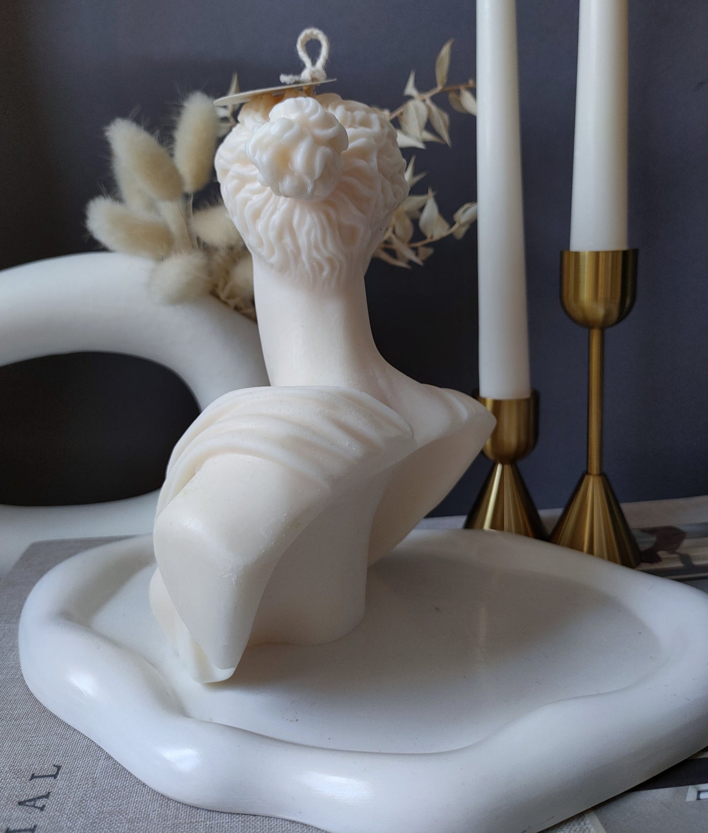 Hera & Artemis – Classical Bust Candle Collection
