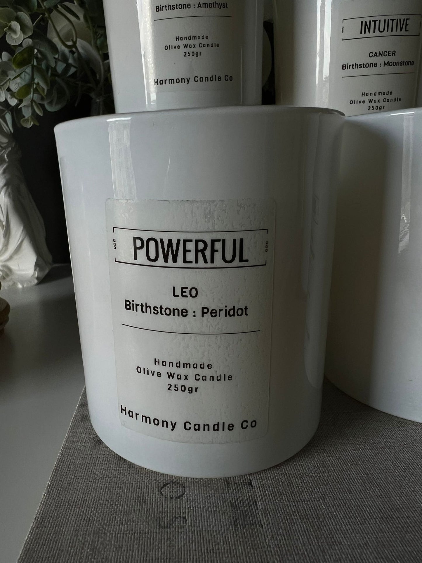 Birthstone Zodiac Candle