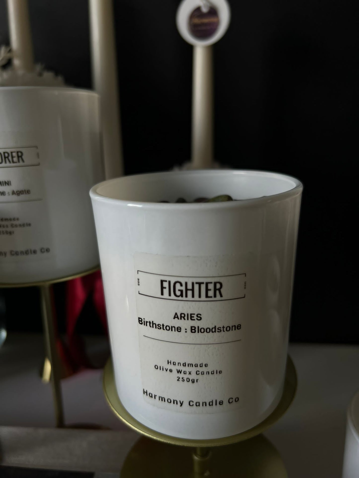 Birthstone Zodiac Candle
