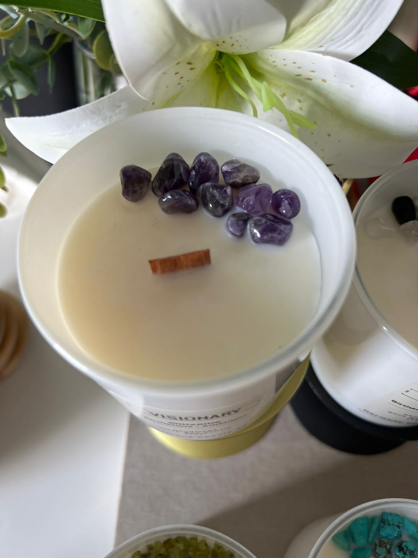 Birthstone Zodiac Candle