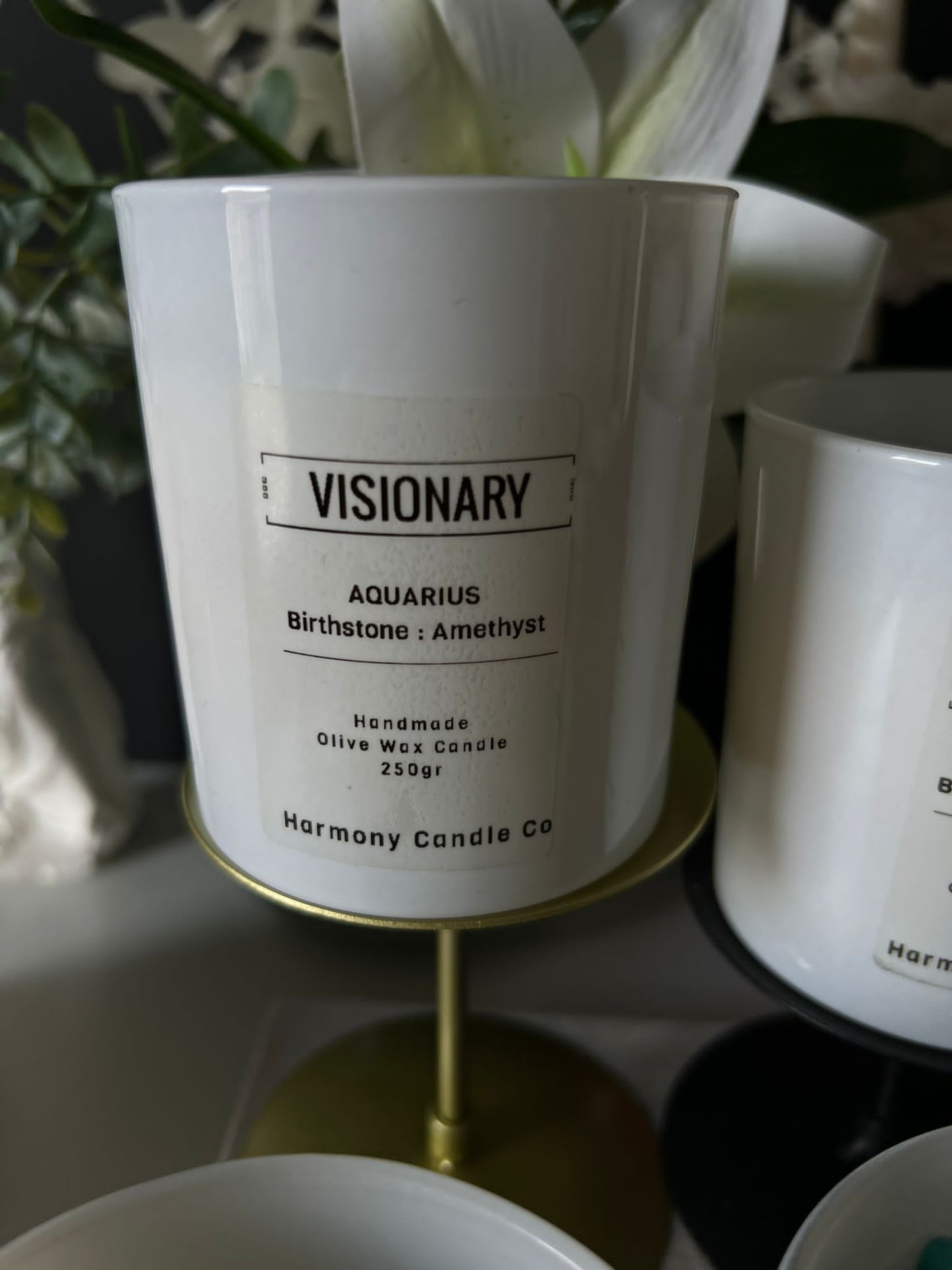 Birthstone Zodiac Candle