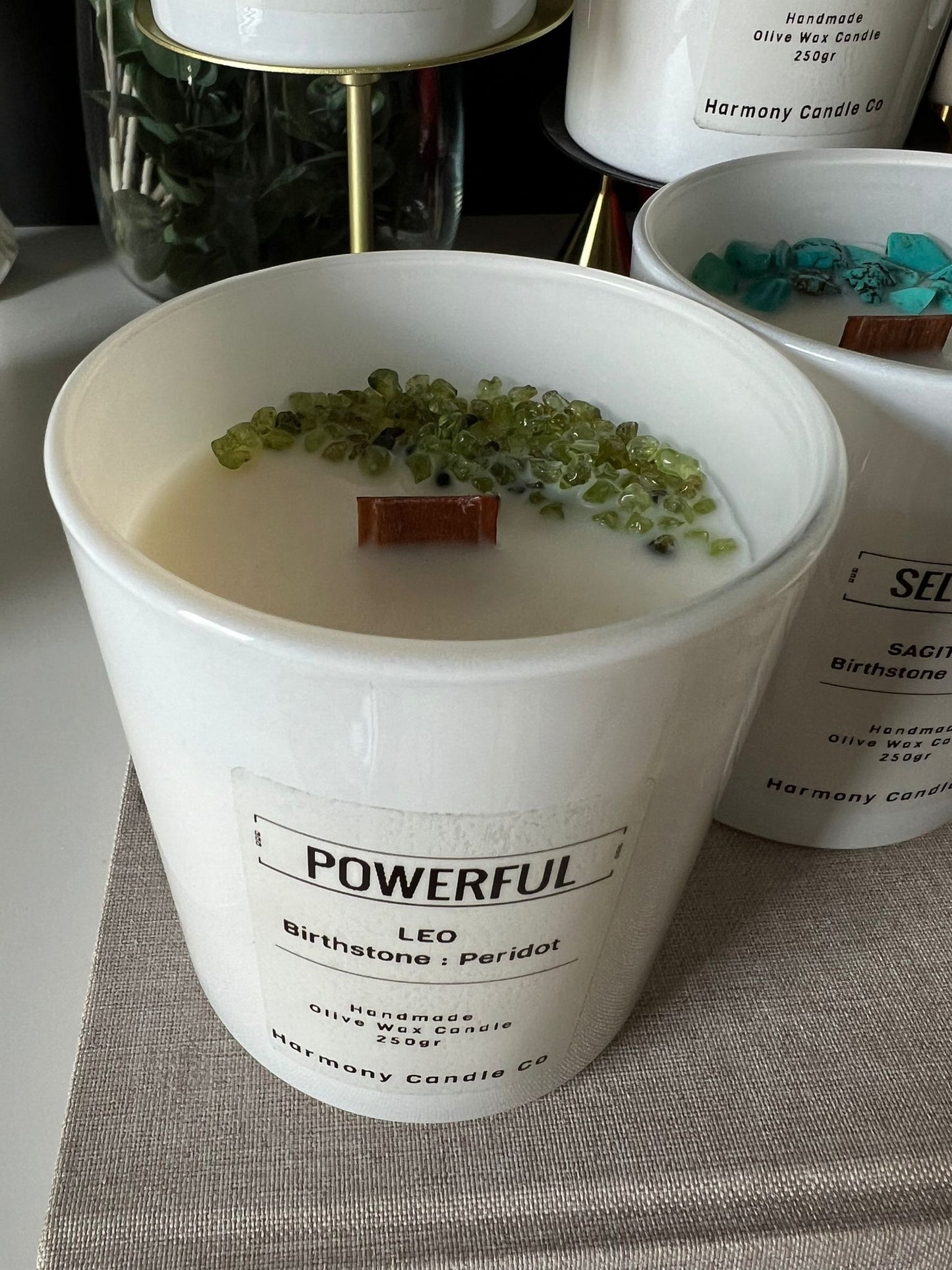 Birthstone Zodiac Candle