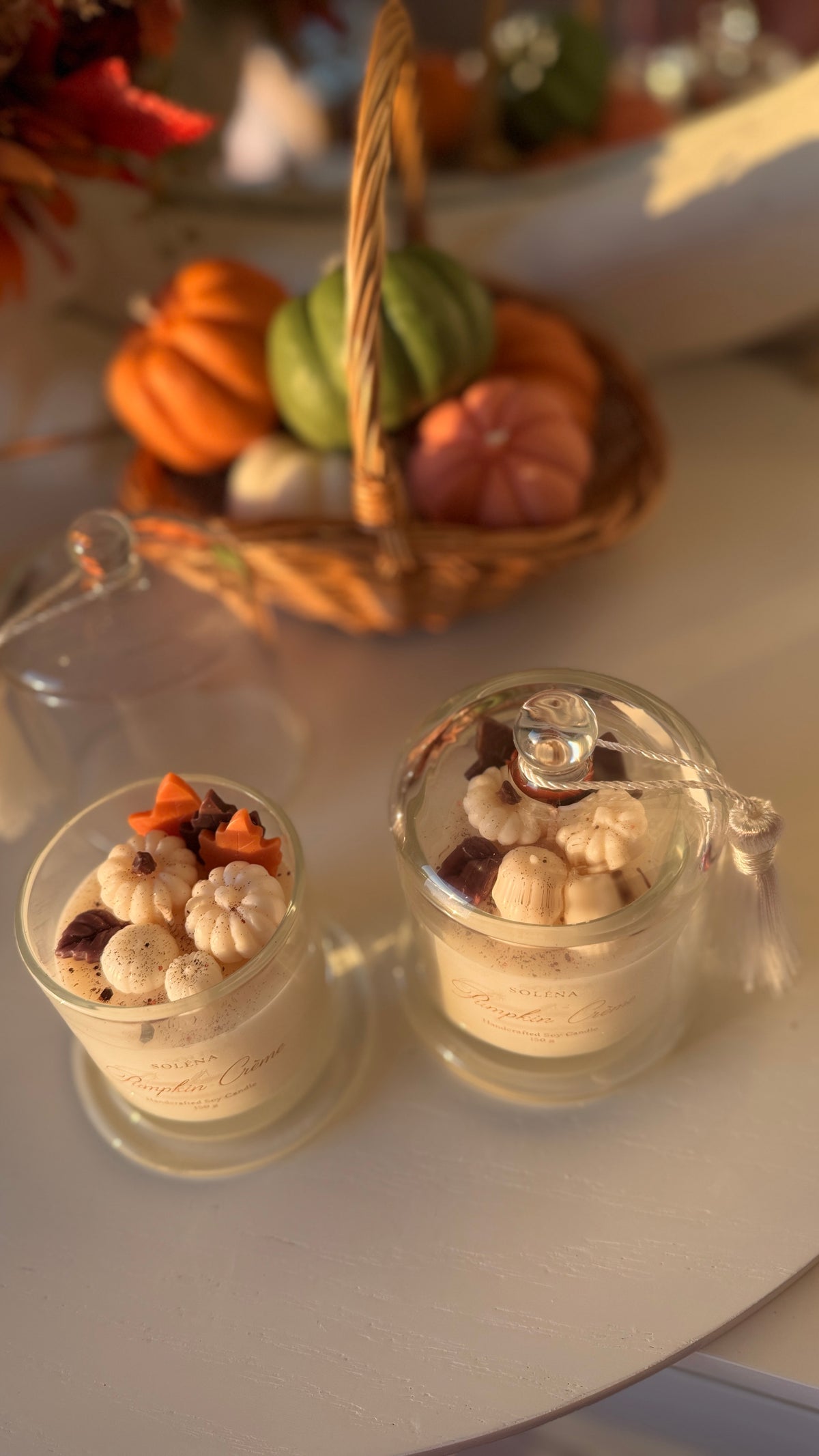 Pumpkin Crème — Handcrafted Soy Candle | 150g