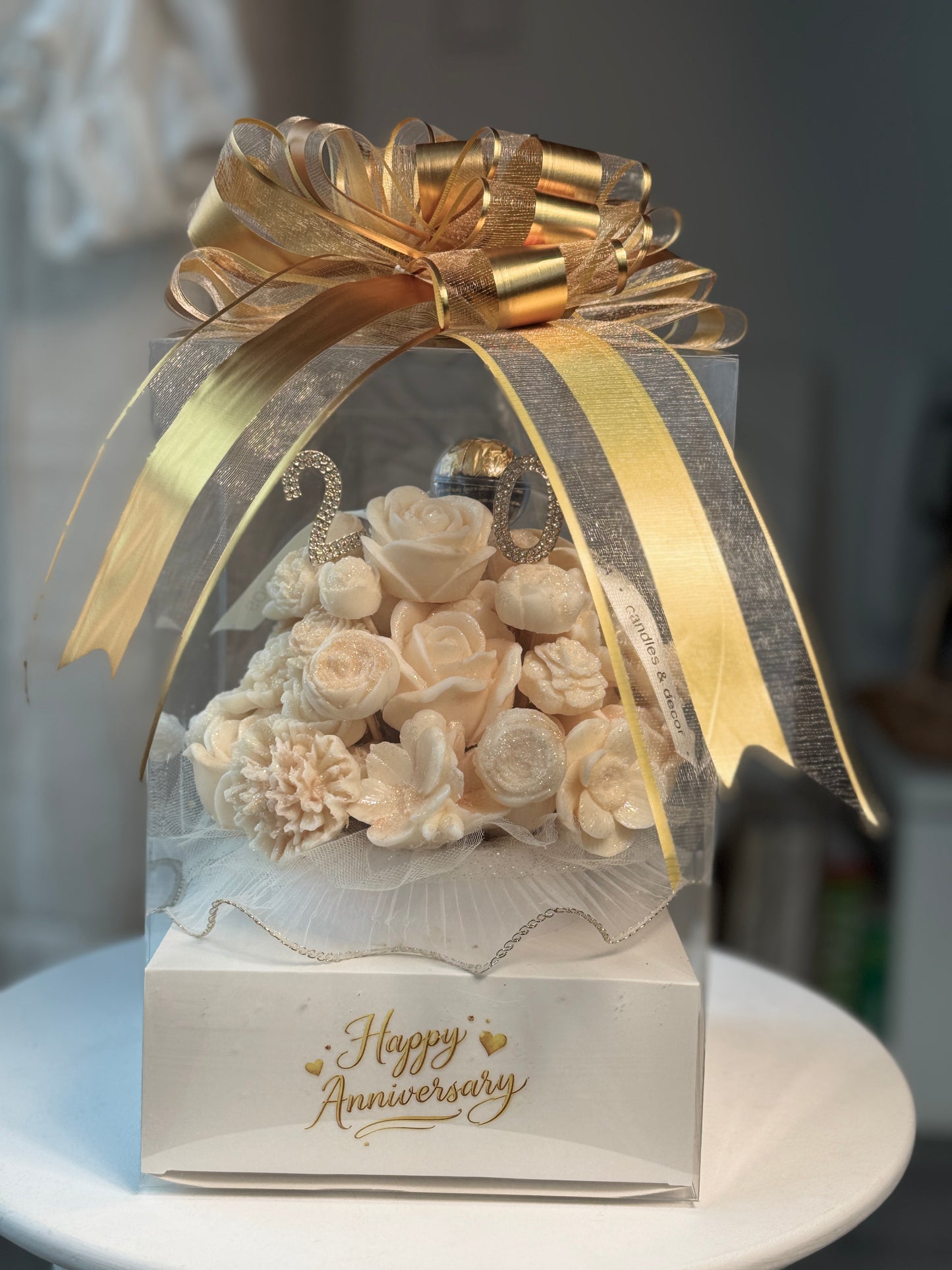 Celebration Wax Bouquet Flowers