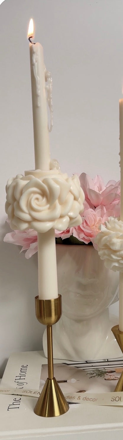 Sculptural Taper Candle Collection