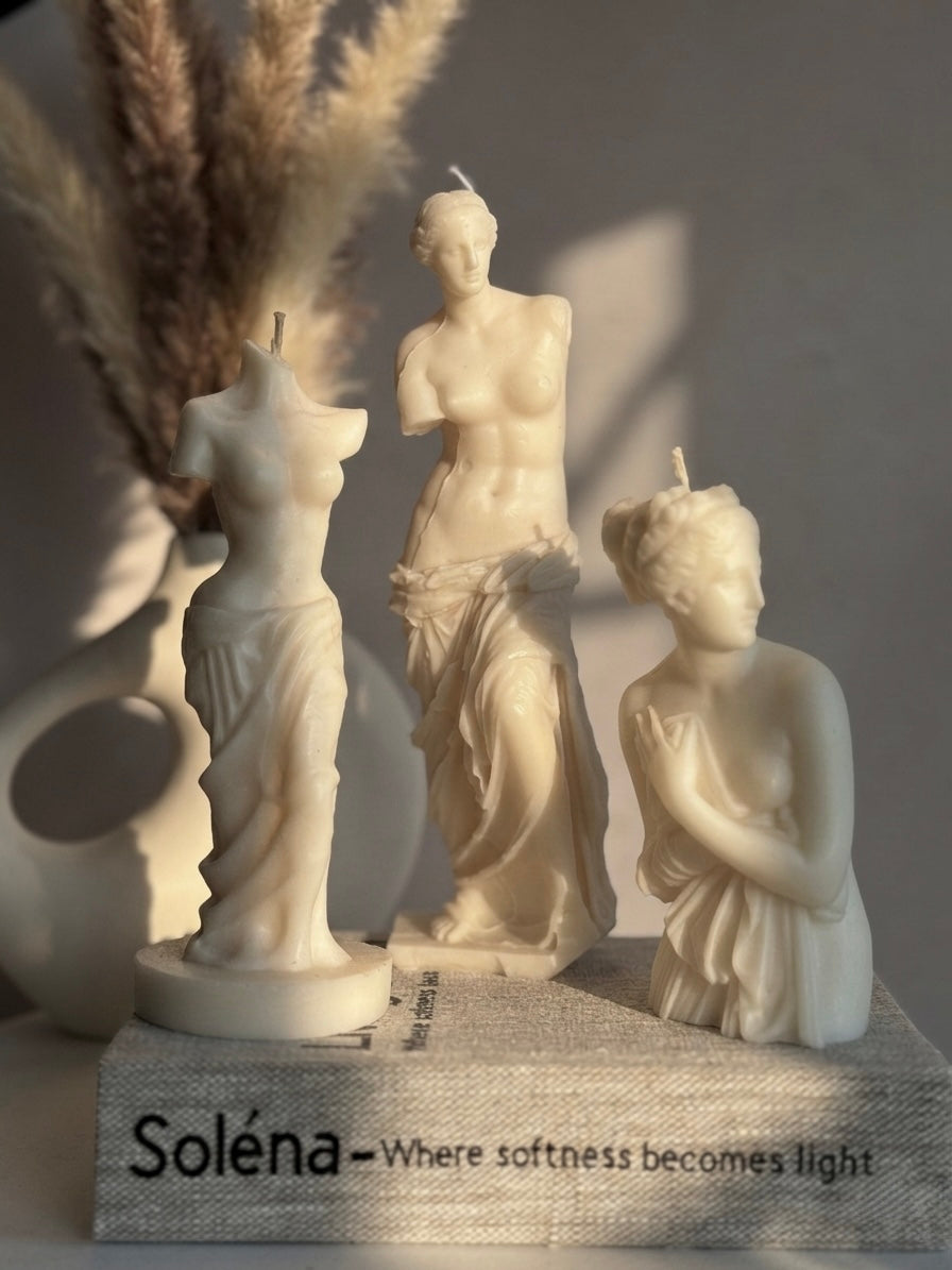 Venus Sculptural Candle Collection