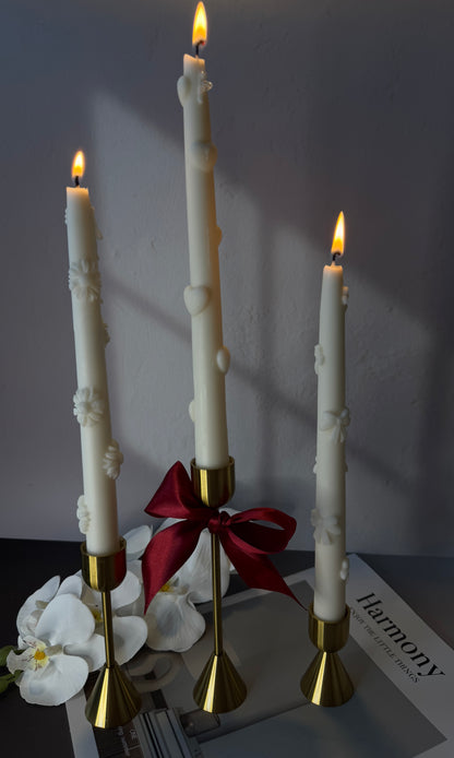 Taper Candles 🌼🎀🤍🎄⭐️