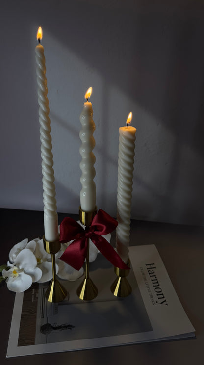 Twist Taper Candles