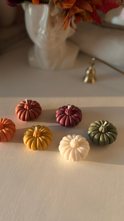 Harvest Trio — Pumpkin Candle Gift Box