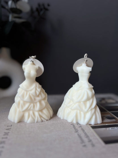 Bride Dress Candles