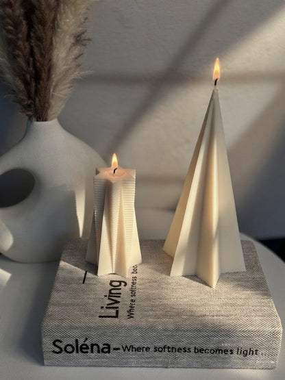 Linéa Collection - Pyramid Star Candles