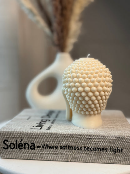 Buddha Sculptural Soy Wax Candle