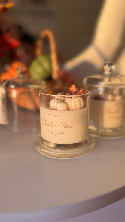 Pumpkin Crème — Handcrafted Soy Candle | 150g