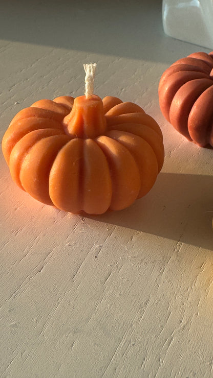 Harvest Trio — Pumpkin Candle Gift Box