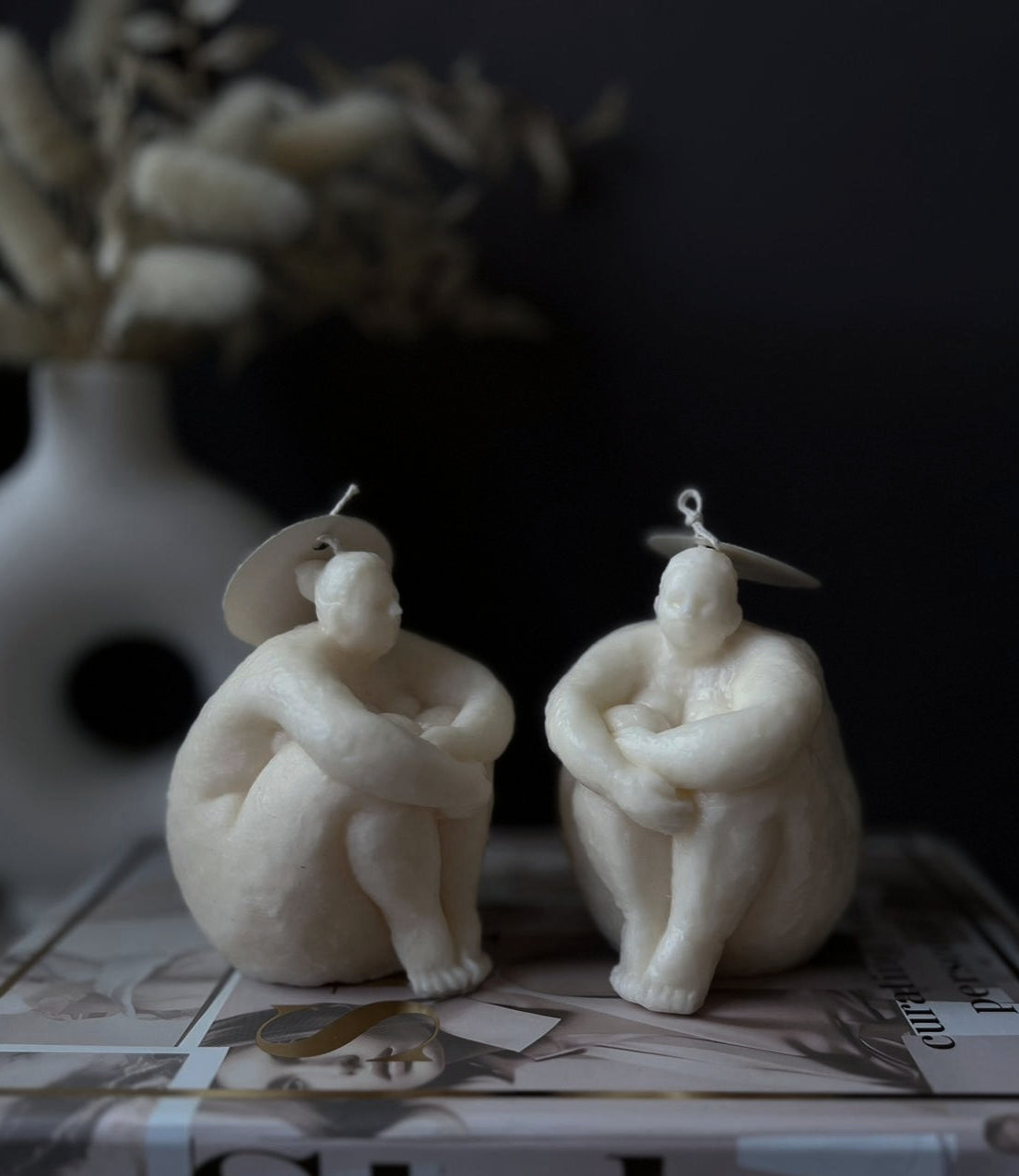 Abstract Forms Candles