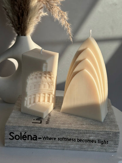 Rome & Dome Architectural Candles