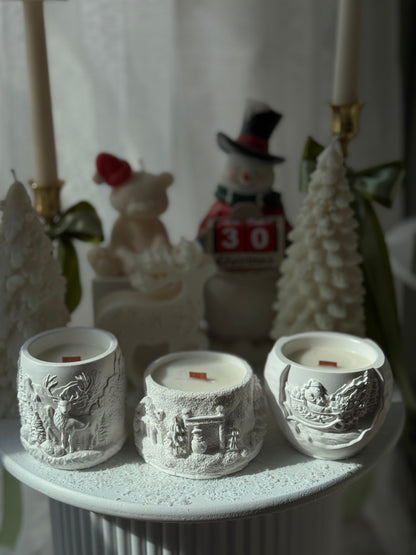 Winter Story Jar Candle Collection