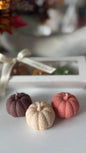 Harvest Trio — Pumpkin Candle Gift Box
