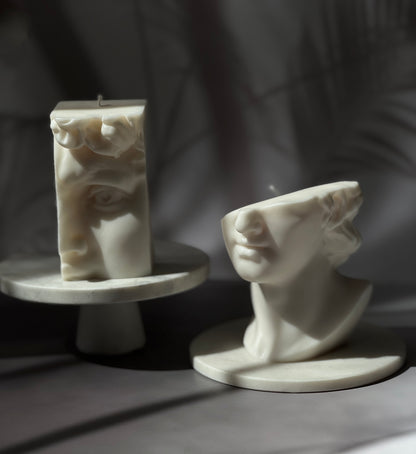 David Abstract Candles