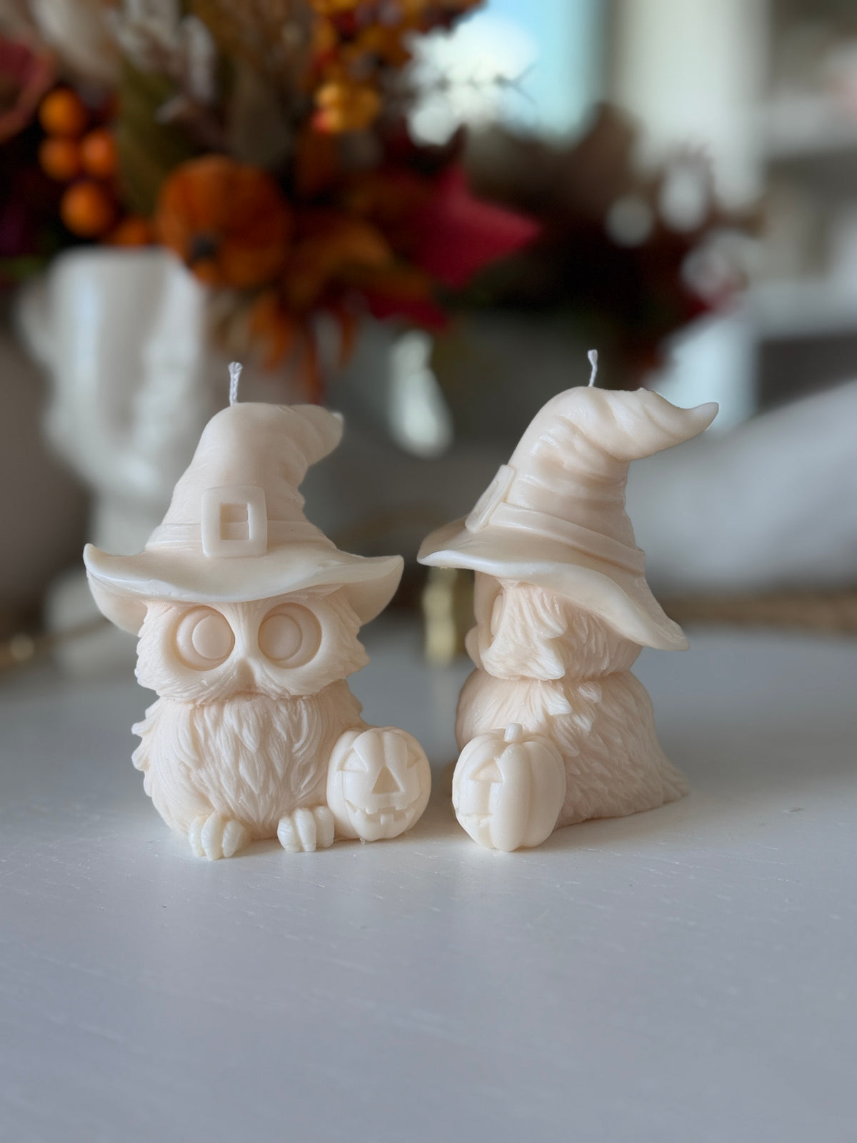 Woodland Owls | Sculptural Soy Wax Candles