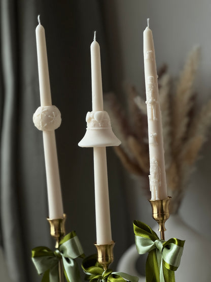 Christmas Taper Candles
