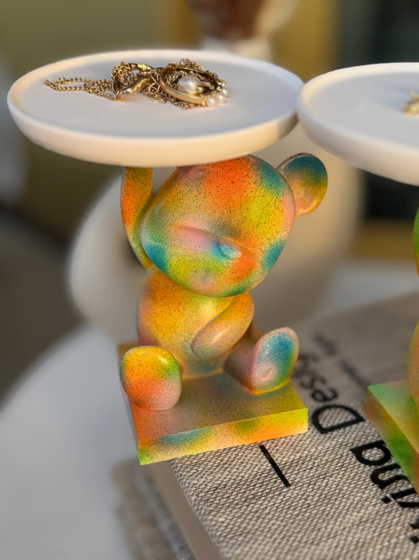 Teddy Tray – Playful Sculpture Collection