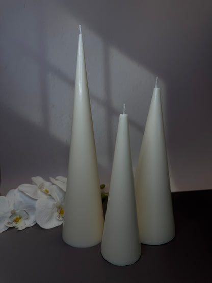 Linéa Cone Candles