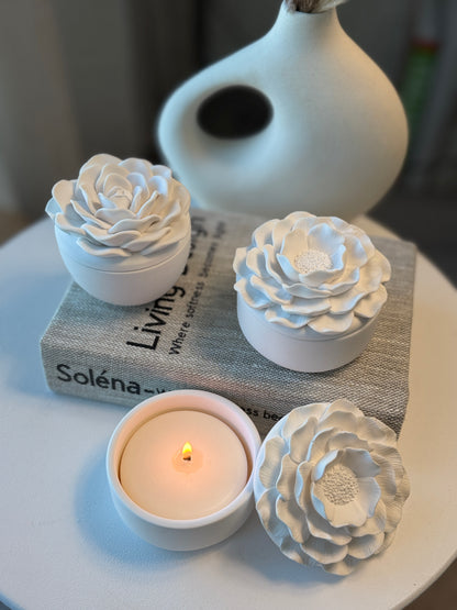 Fleur Sculpted Jar Collection