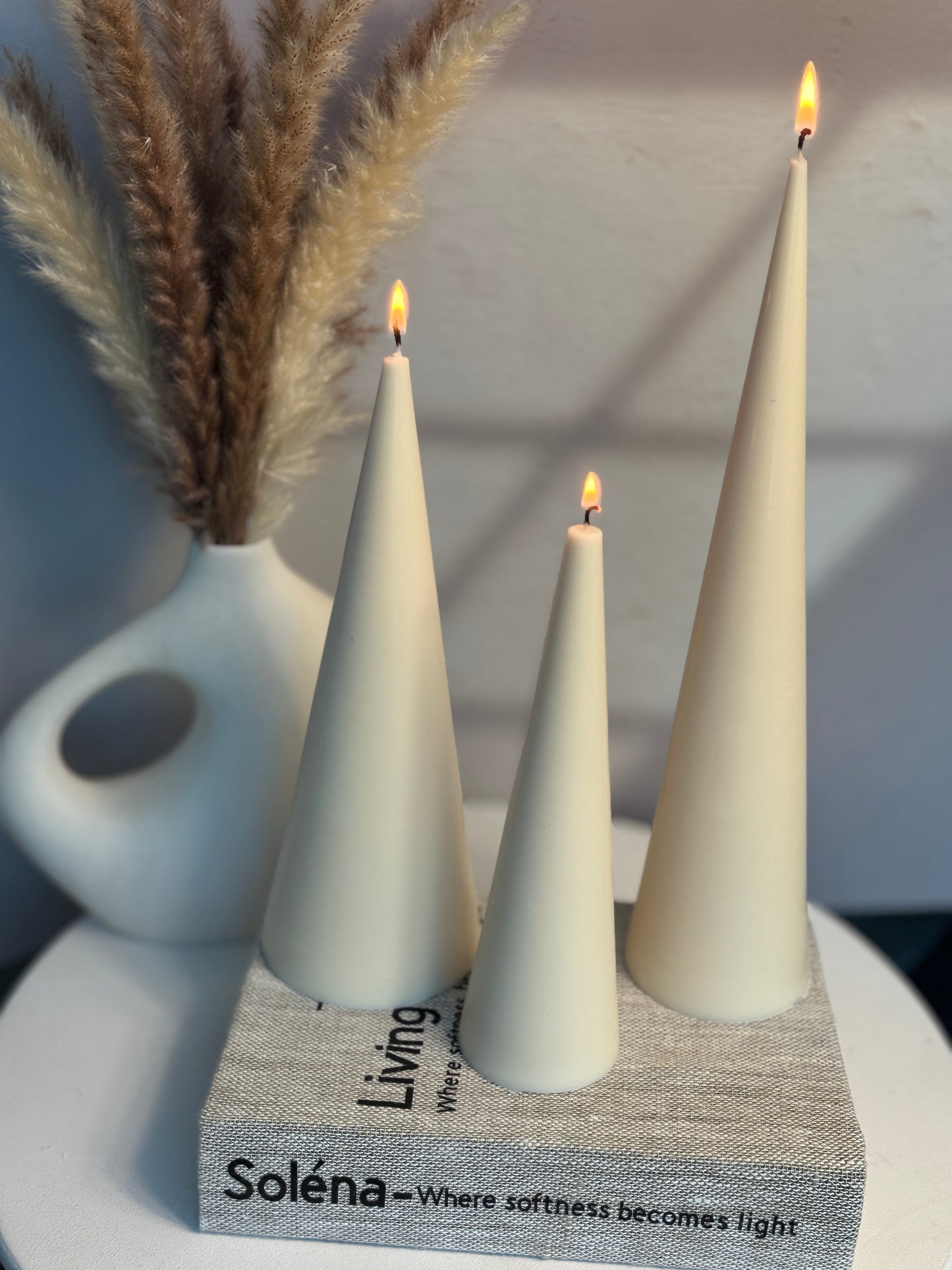 Linéa Cone Candles