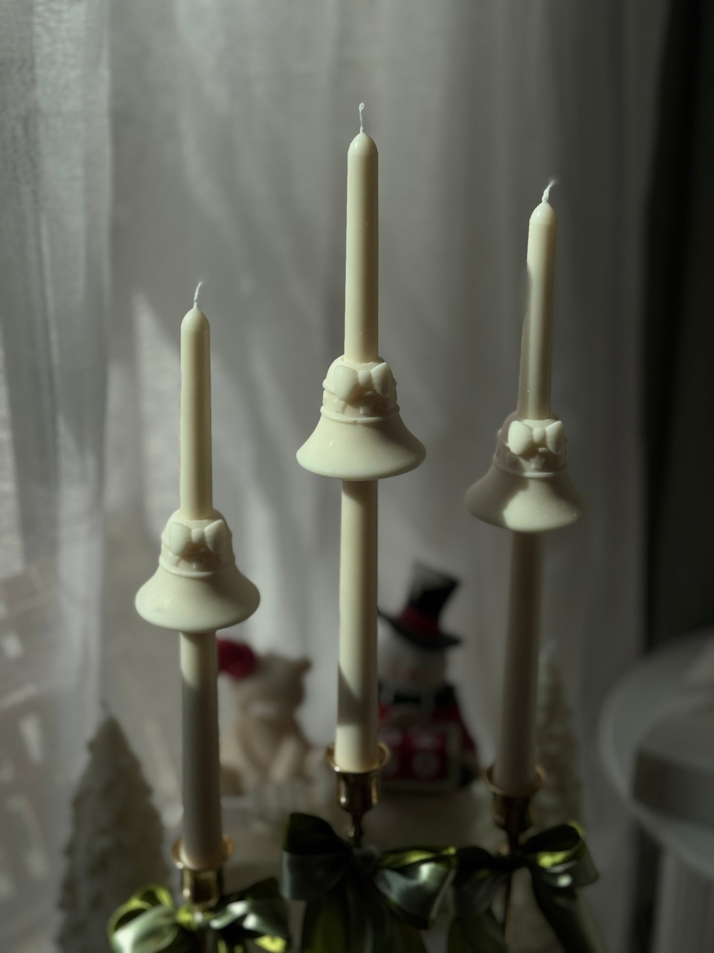 Christmas Taper Candles