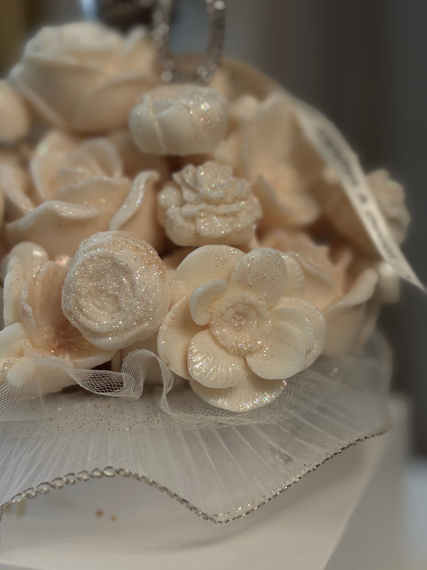 Celebration Wax Bouquet Flowers