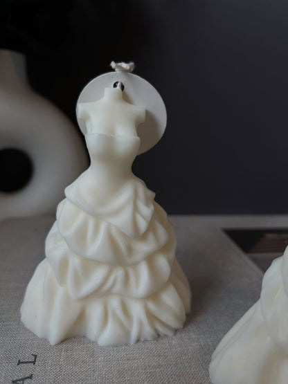 Bride Dress Candles