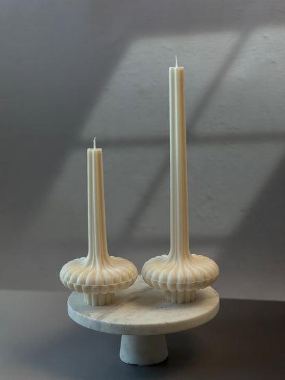 Linéa Collection: Ripple & Fluted Taper Candles