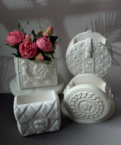 Silhouette Icons Vase