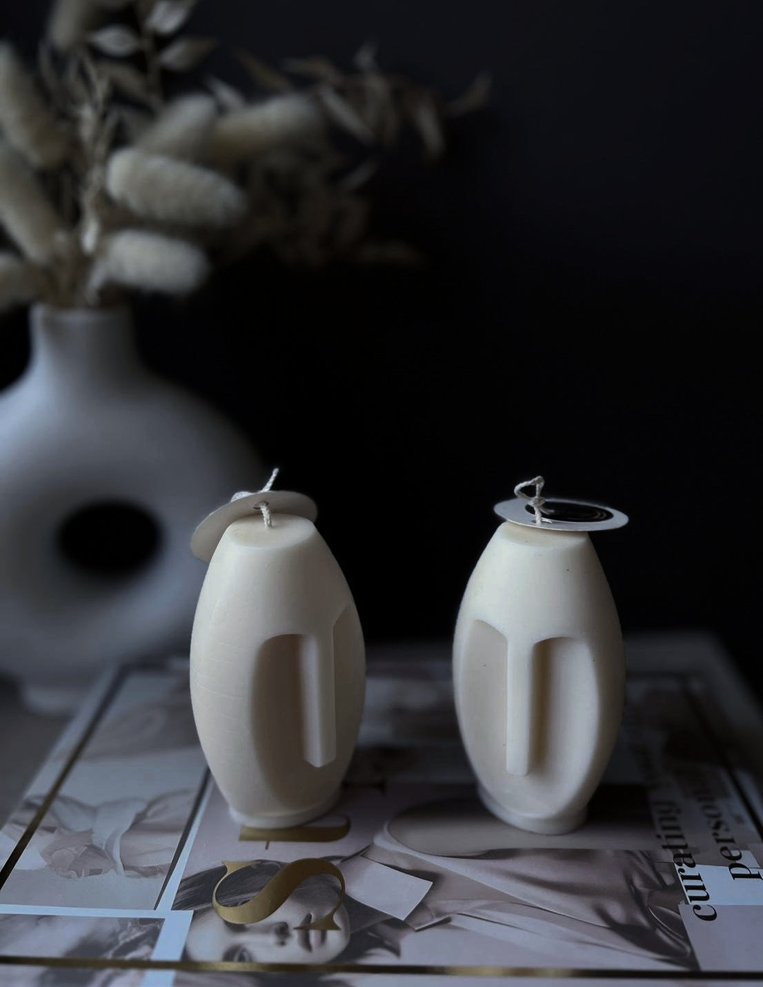 Abstract Forms Candles